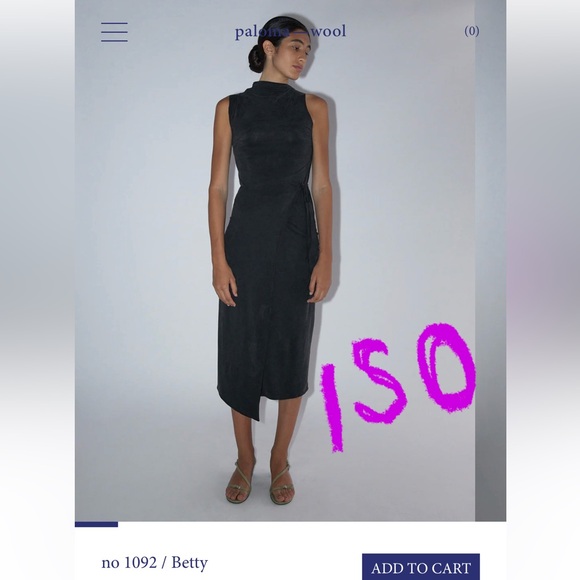 ISO!!!!! Paloma Wool Black Betty Dress (do not buy) - Picture 3 of 3